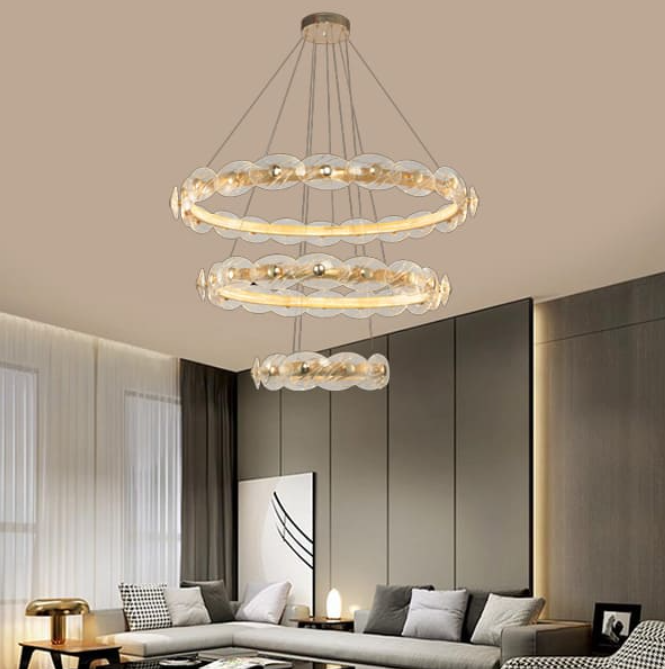 Đèn Thả Trần Trang Trí Phòng Khách Cao Cấp EC-T6243/3