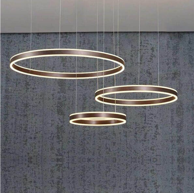 Đèn Thả Led 3 Vòng Trang Trí Phòng Khách PH22-TH8037