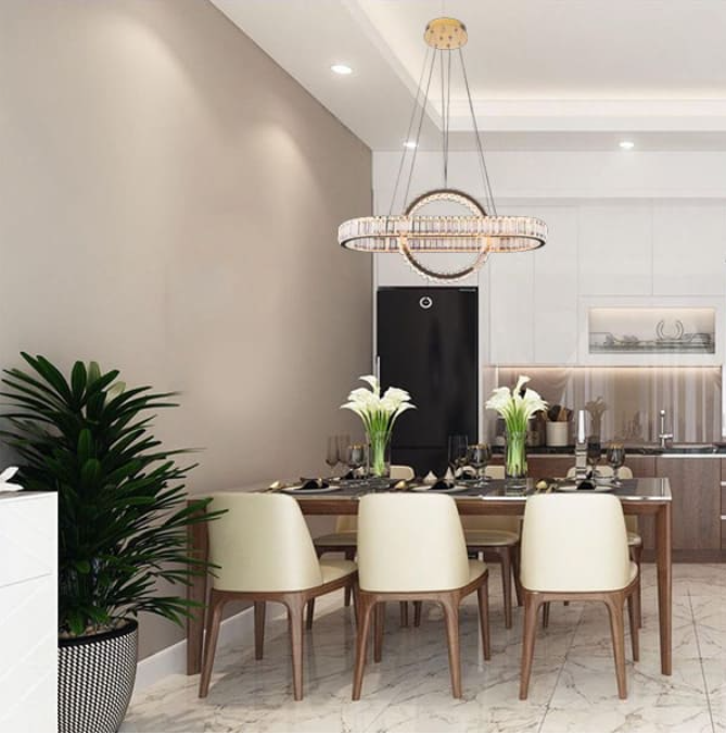 Đèn Thả Pha Lê Phòng Khách, Bàn Ăn EC-T6273