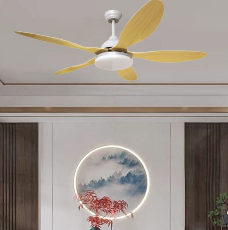 Quạt Trần Đèn Led Phòng Khách Hiện Đại, Cánh Nhựa ABS PH-QVifa62-23