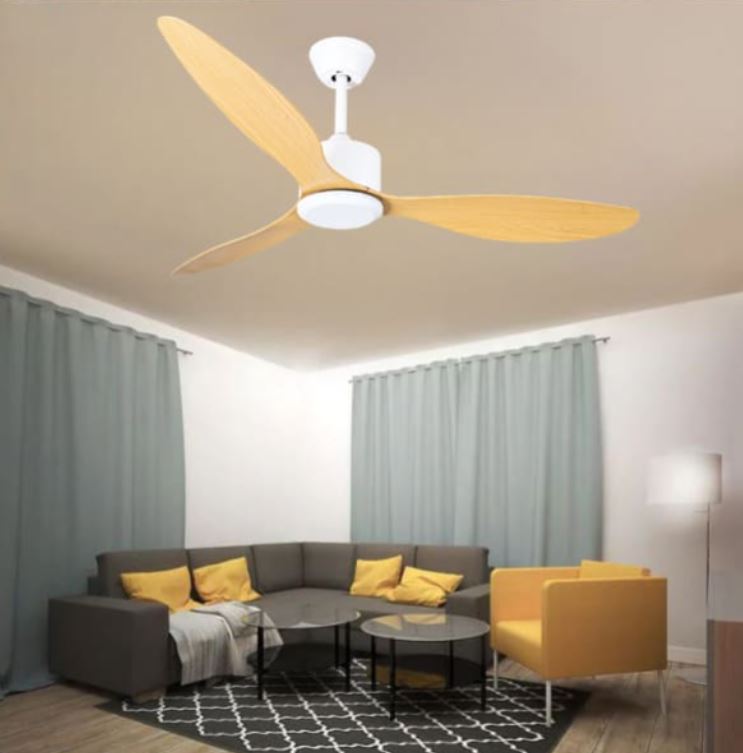 Quạt Trần Cánh Xòe Bằng Nhựa ABS Cho Căn Hộ Chung Cư PH-QVifa400VANG