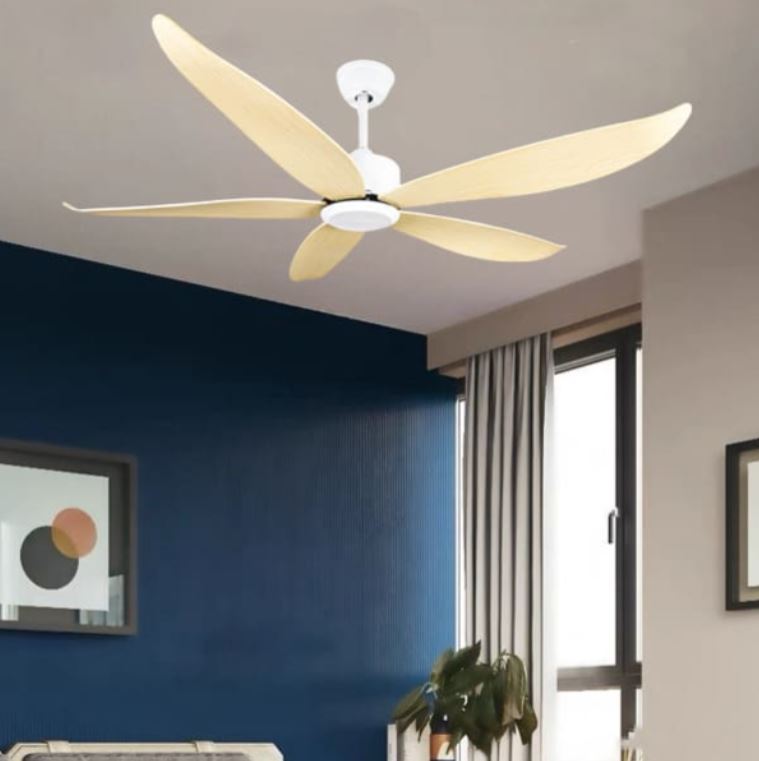 Quạt Trần Cánh Xòe Bằng Nhựa ABS Trang Trí Nhà Phố PH-QVifa405VANG