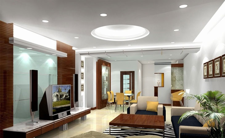 CÁCH BỐ TRÍ KHOẢNG CÁCH ĐÈN LED DOWNLIGHT ÂM TRẦN HỢP LÝ NHẤT